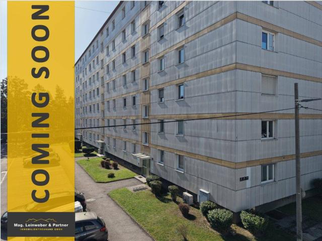 COMING SOON! Charmante Wohnung im neuen Glanz zu verkaufen Neu renovierte 3 Zimmer Wohnung mit verglaster Loggia Kleinmünchen / Linz