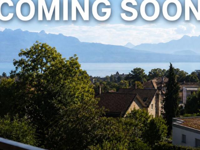 COMING SOON IN MONTREUX Verkauf 3,5 Zimmer Wohnung mit zwei Schlafzimmern, Balkon