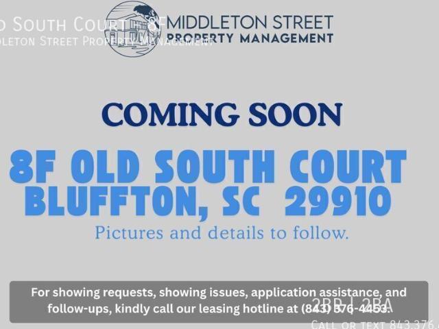 COMING SOON Old South Court 8F