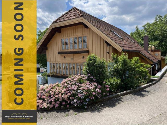 COMING SOON! Preis–Hit! Gepflegtes Landhaus mit Charme liebevoll gepflegtem Garten & Gartenhäuschen Puchkirchen am Trattberg