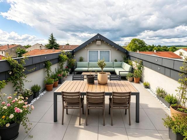 Comme une maison 138 m2, entrée indépendante, terrasse et. 138m² Pouilly