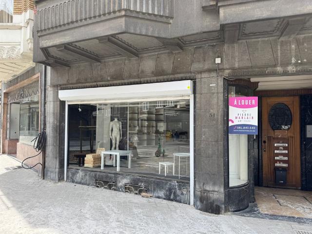 Commerce de caractère au cœur d’un quartier en plein renouveau – Namur centre