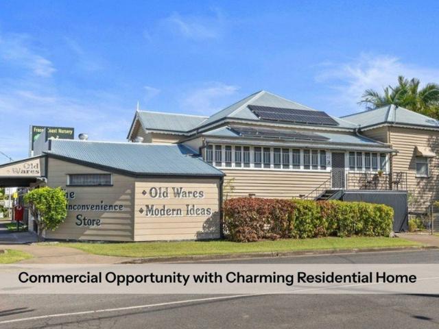 Commercial Opportunity with Charming Residential Home