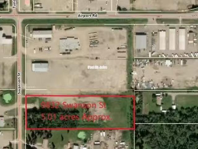 Commercial Land for sale in Fort St. John, Fort St. John, 9832.
