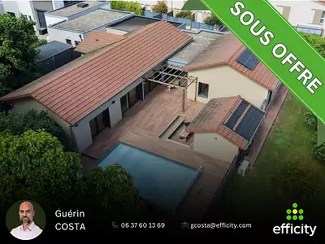 Communay 69360 Achat / Vente maison 6 pièces t6 piscine terrasse