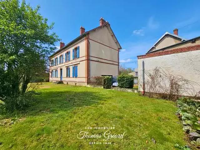 Commune nouvelle d'Arrou 28290 Achat / Vente maison 9 pièces t9 terrasse cave