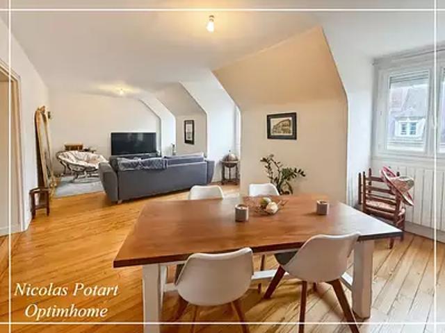 Compiègne 60200 Achat / Vente appartement 4 pièces t4 au dernier étage cave