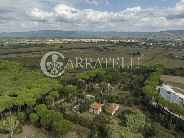 Complesso di ruderi con terreno privato ed accesso diretto a. 1350m² Castagneto Carducci