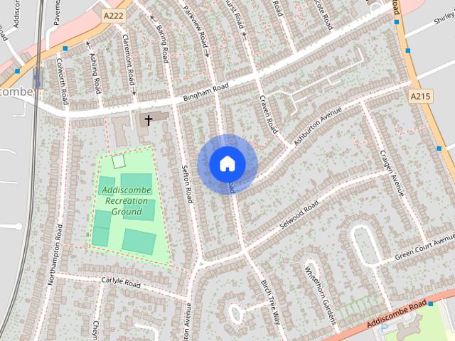 Compton Road, ADDISCOMBE, CROYDON, Surrey