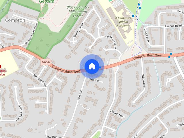 Compton Road West, Wolverhampton, West Midlands, WV3