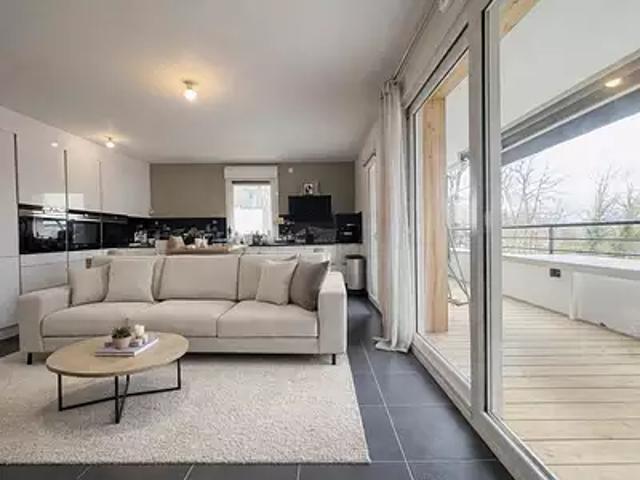 Contamine sur Arve 74130 Achat / Vente appartement 4 pièces t4 terrasse parking