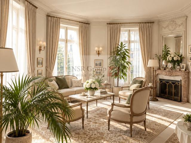 Contamines – 8 Zimmer Wohnung im Haussmann Stil