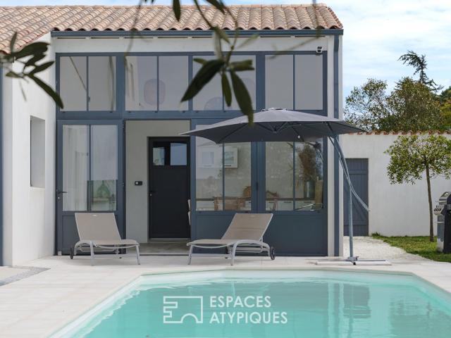 Contemporaine aux lignes épurées au cadre paisible 202m² La Jarrie