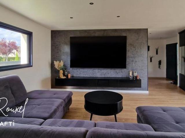 Contemporaine 165m², 5 chambres, 2 sdb, parcelle 400m²