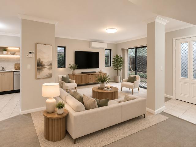Contemporary 3 Bedroom Townhouse With Parkside Position