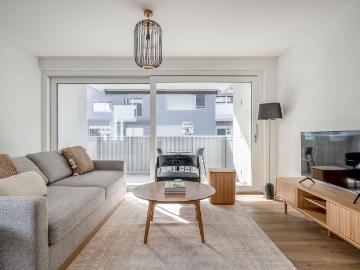 Contemporary 1 Bedroom Furnished Apartment in Altstetten, Zurich Amsterdam Apartments for Rent