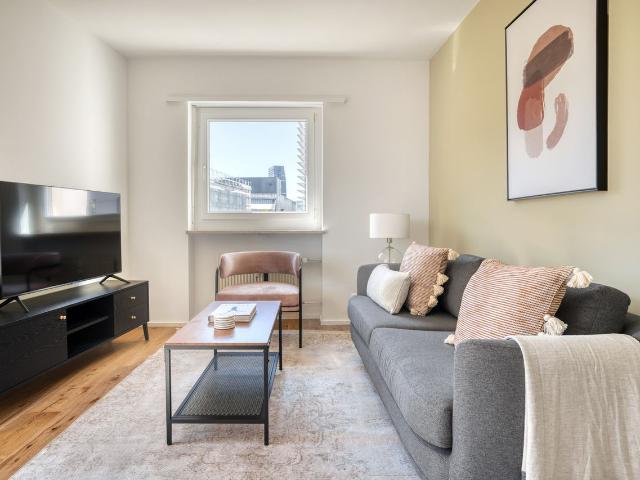 Contemporary 2 Bedroom Furnished Apartment in Basel Matthäus, Basel Amsterdam Apartments for Rent