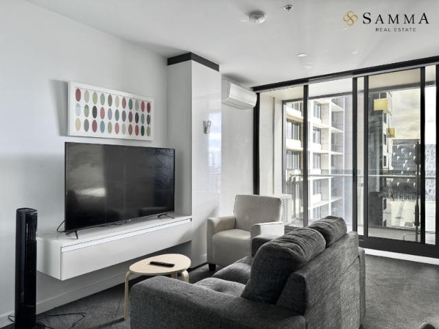 Contemporary 2 Bedroom Furnished Apartment Steps from Southern Cross Station For Lease!