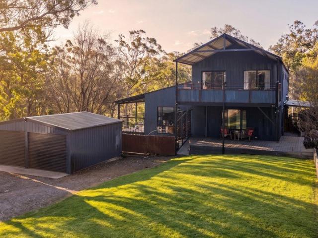 Contemporary Country Living on a Picturesque One Acre Retreat