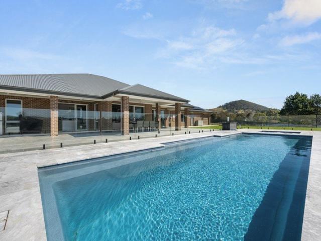 Contemporary Country Luxury with The Ultimate Shed & Pool