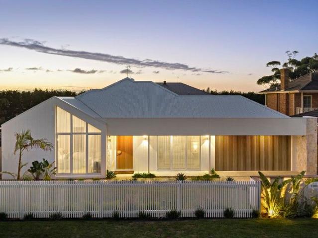 Contemporary Coastal Masterpiece in a Prized Beachside Enclave