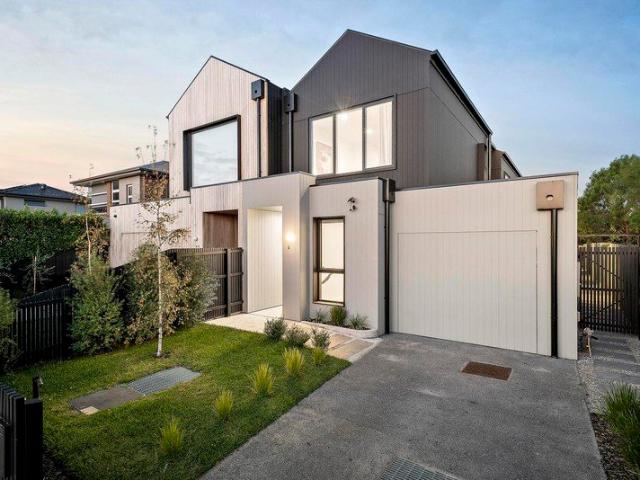 Contemporary comfort with architectural edge