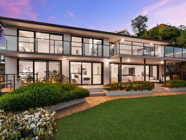 Contemporary designer sanctuary with awe inspiring views of Sailors Bay