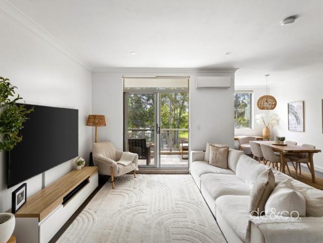 Contemporary elegance with a peaceful park outlook