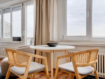Contemporary Furnished Studio Apartment in Gundeldingen, Basel Amsterdam Apartments for Rent