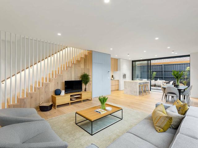 Contemporary Home with a Rooftop Oasis