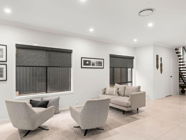Contemporary Home with Solar System Installed