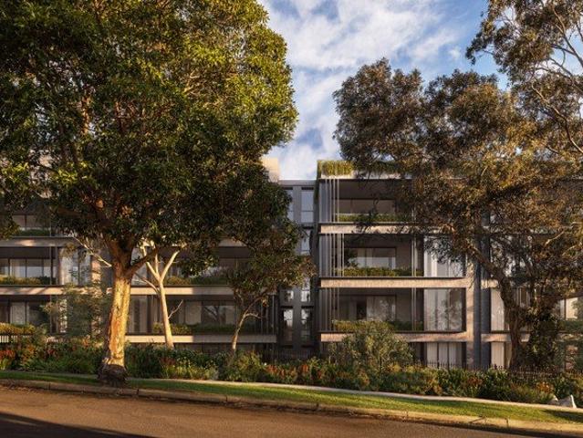 Contemporary One Bedroom + Study Residence with Leafy Garden Outlooks and Secure Parking