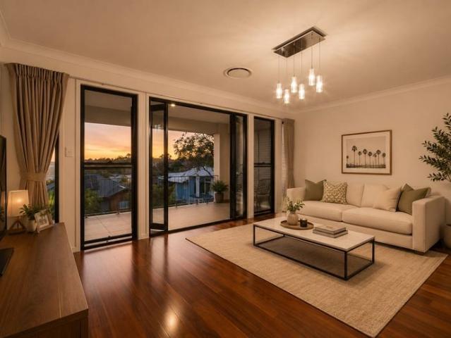 Contemporary Large Family Home With City Views