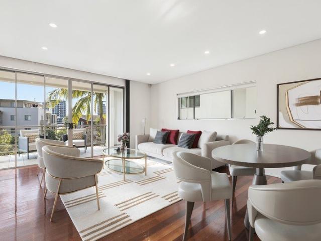 Contemporary living with a sunlit north aspect
