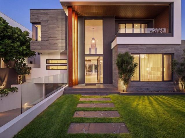 Architectural Excellence, Substantial Full Concrete Family Home On Wide Water