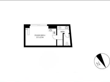 Contemporary Self Contained Studio Living