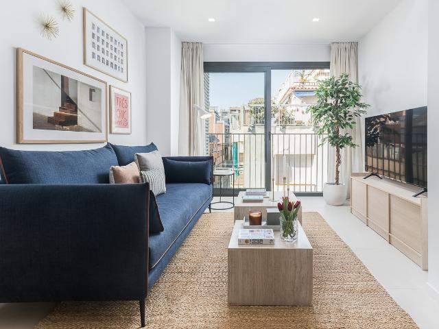 Contemporary style apartment in the Gràcia neighborhood