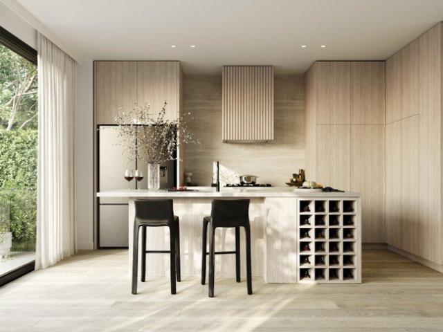 Contemporary park view residences