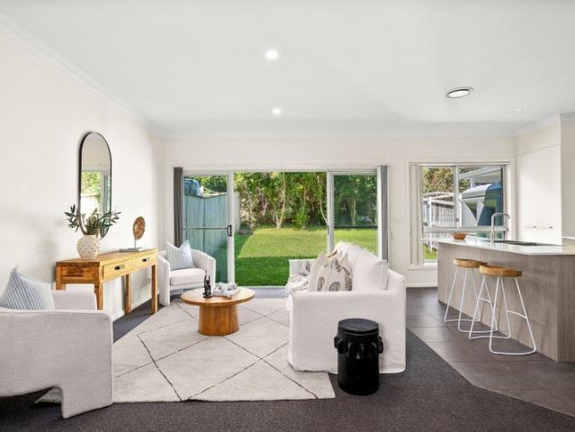 Contemporary townhouse living with private outdoor yard