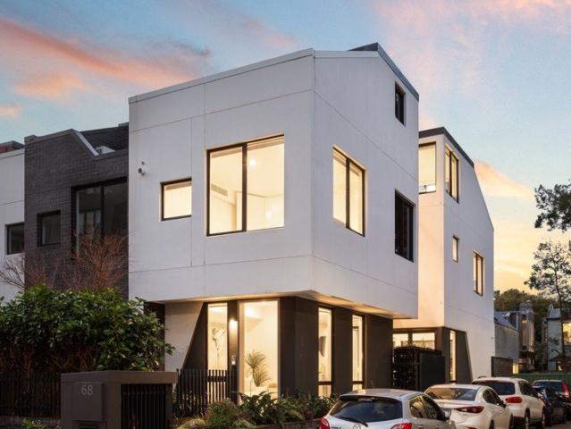 Contemporary terrace promoting modern flair & sunlit living