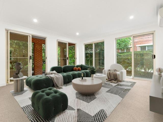 Contemporary three bedroom apartment in a prime village setting