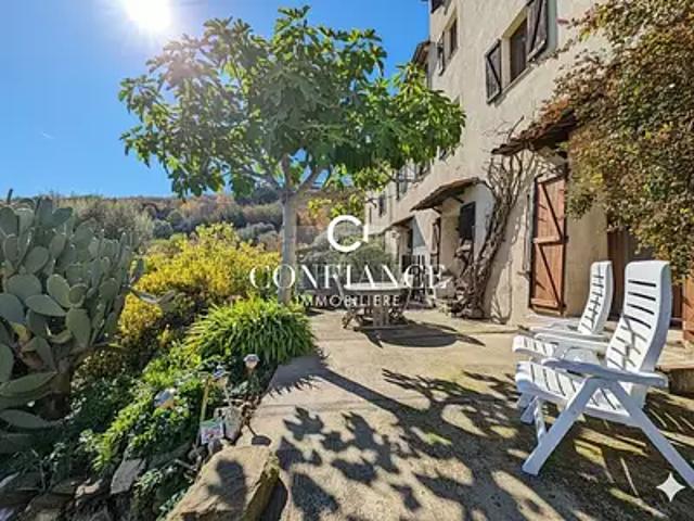Contes 06390 Achat / Vente appartement 5 pièces t5 terrasse parking