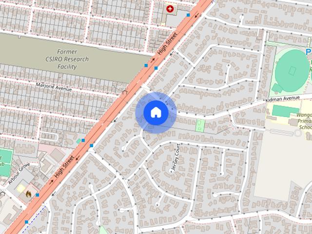 Convenient Belmont Location