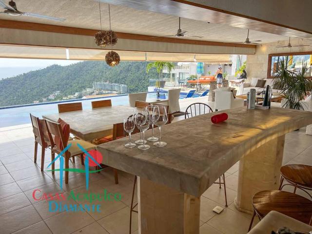 Con alberca Infinity, jacuzzi y vista al mar