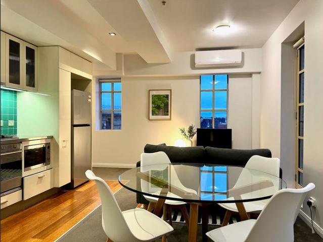 Concept Blue Apartments within the exclusive Deco Heritage part of the Building with Sweeping City Views close to all amenities!