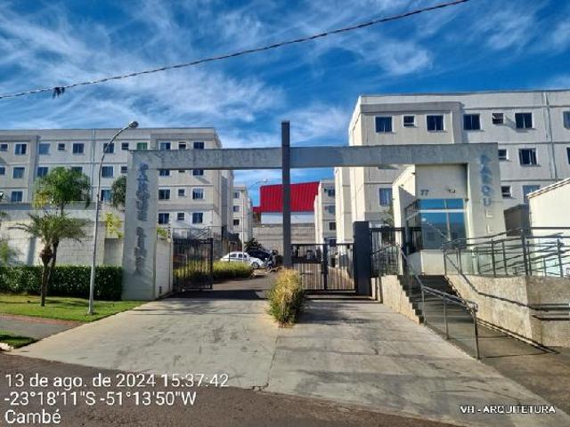 Condição facilitada — Apartamento no Parque Residencial Ana Rosa, Cambe PR, Apto 401, 2 quartos, 1 vaga, 38,4m² | Venda Online