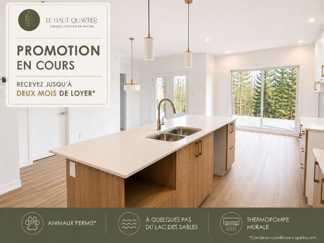 Condo 4 ½ Neuf – Promotions En Cours
