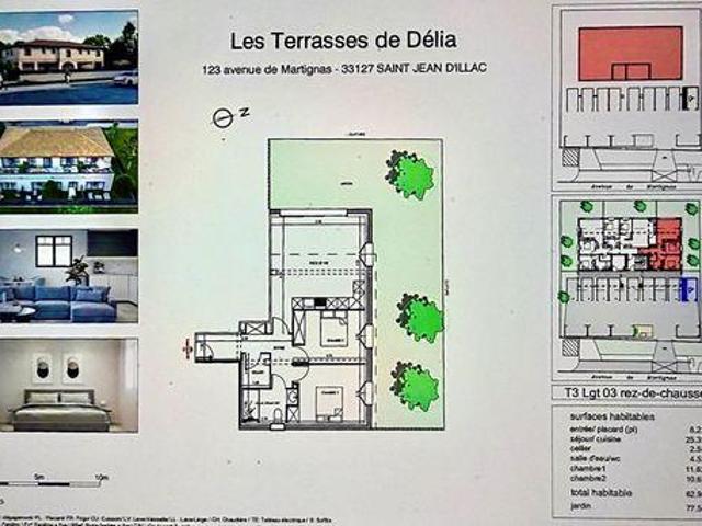 Condo 2 chambres, Saint Aquitaine 33127 DS105690787