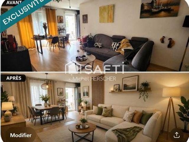 Condo 2 chambres, Volgelsheim Alsace 68600 ES101276580