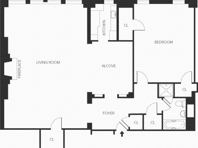 condo with 1 bedroom, New York NY DS99960886